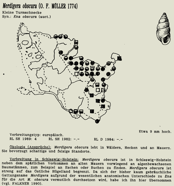 map c LANU-Schleswig-Holstein       drawing  c Projektgruppe Molluskenkartierung 