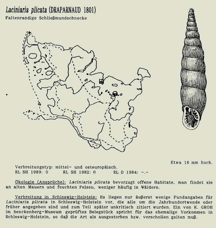 map c LANU-Schleswig-Holstein       drawing  c Projektgruppe Molluskenkartierung 