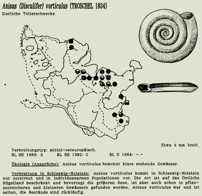 map c LANU-Schleswig-Holstein       drawing  c Projektgruppe Molluskenkartierung