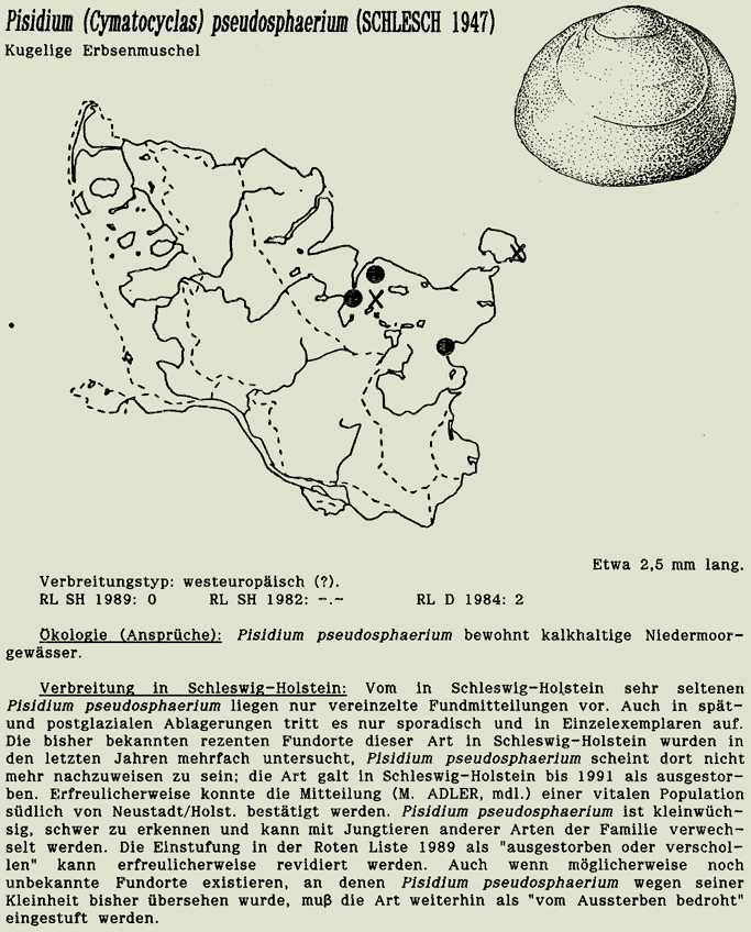 map c LANU-Schleswig-Holstein       drawing  c Projektgruppe Molluskenkartierung 