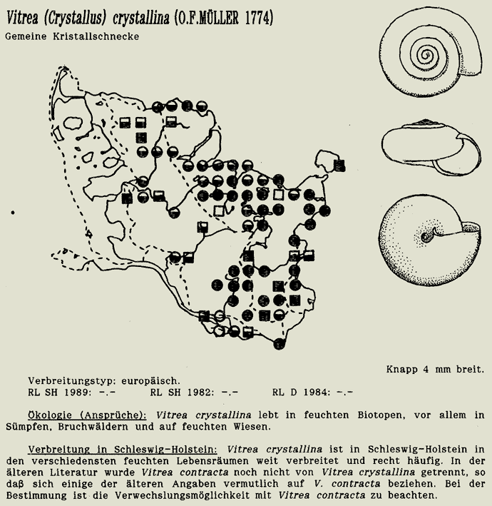 map c LANU-Schleswig-Holstein       drawing  c Projektgruppe Molluskenkartierung 